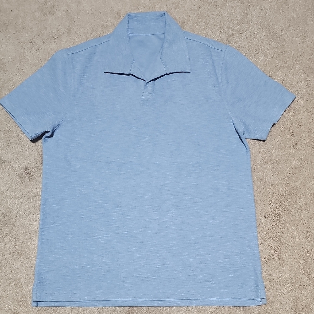 Light Blue Men's Polo Shirt